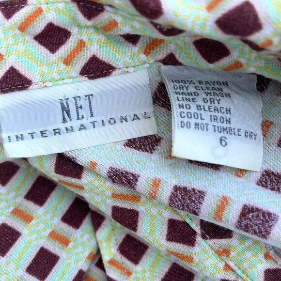 90s top 70s style Grunge Womens Small Blouse - Picture 7 of 7